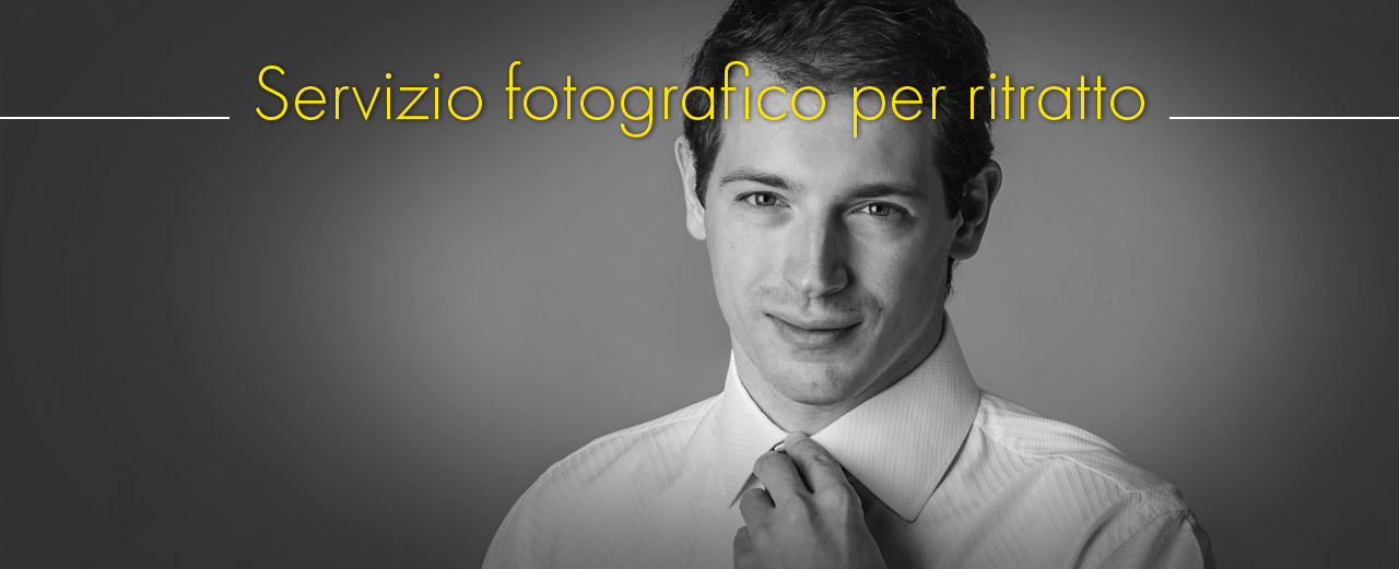 Servizio fotografico per ritratto